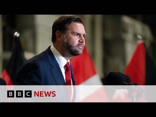 JD Vance says Gaza ceasefire 'in very good place' during Israel visit | BBC News
