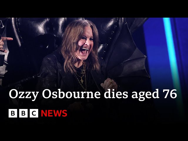 Ozzy Osbourne dies aged 76 | BBC News