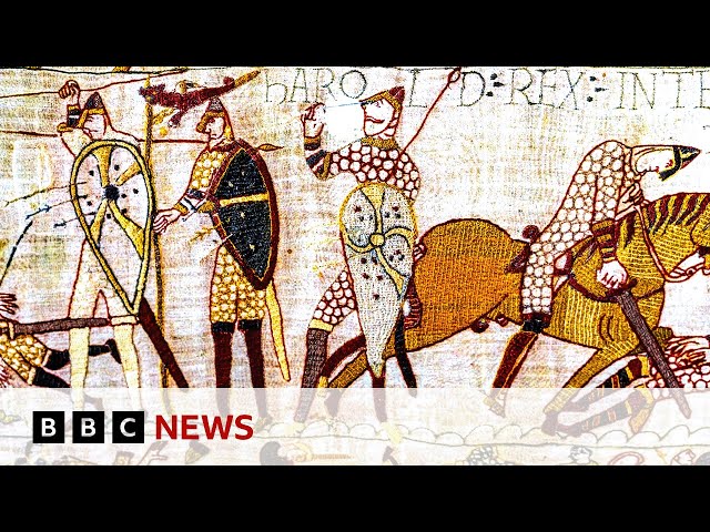 Opposition mounts in France ahead of Bayeux Tapestry move to UK | BBC News