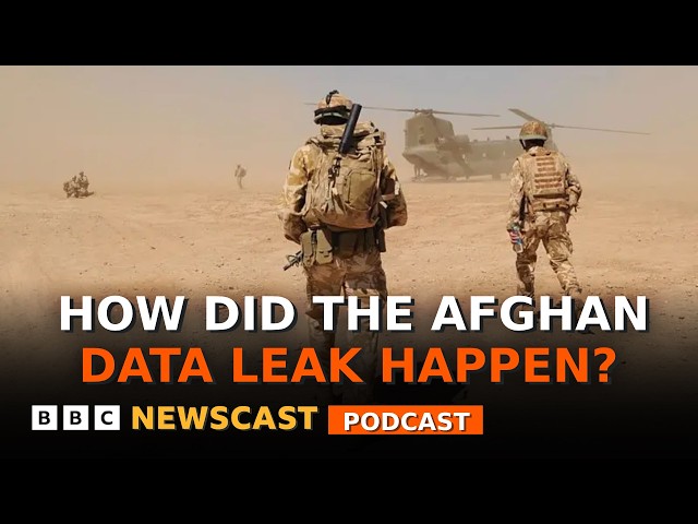 UK PM says there are 'serious questions' over Afghan data breach | BBC Newscast
