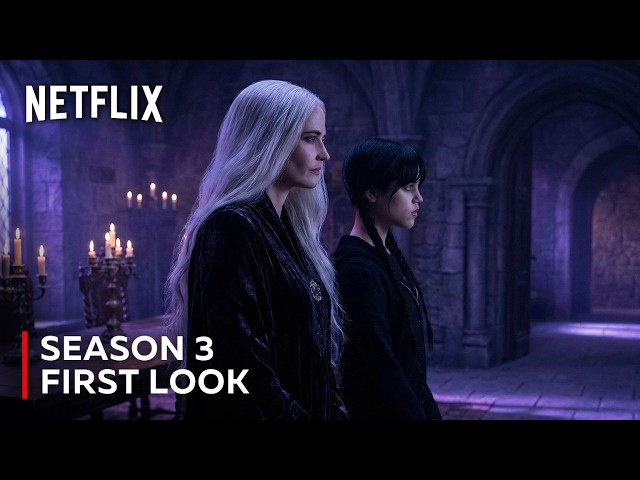 Wednesday Season 3: First Look Trailer | Eva Green as "Aunt Ophelia" | Netflix