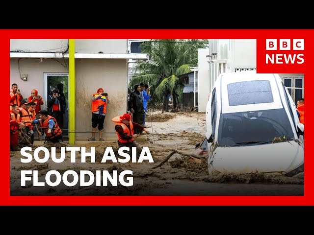 Death toll rises after floods across South East Asia | BBC News
