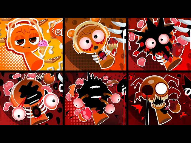 Incredibox Sprunki Animated Intro PHASE 1 vs PHASE 2 vs PHASE 3 vs PHASE 4 vs PHASE 5-6 (Animation)