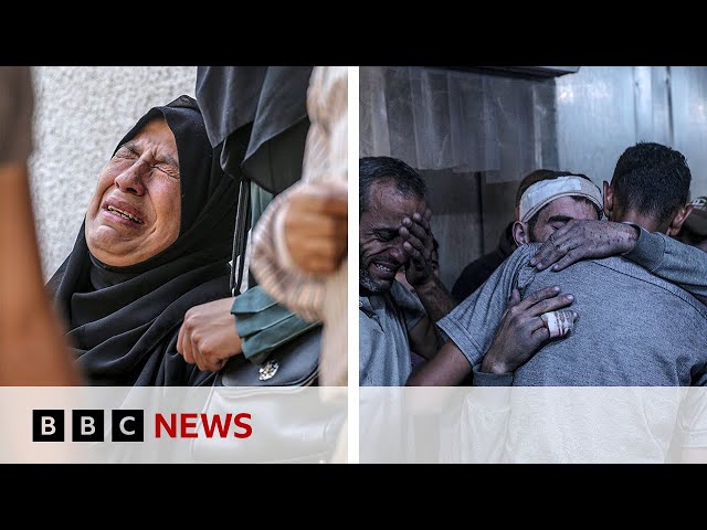 At least 20 dead in latest Israeli strikes, say medics in Gaza | BBC News