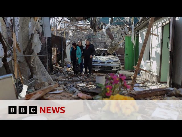 Ukraine's President Zelensky says Russia targeted energy infrastructure | BBC News