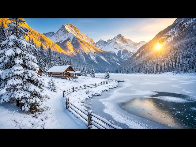Calming Winter Music ❄️ Peaceful Relaxing Music for Nerves & Healthy Blood Vessels