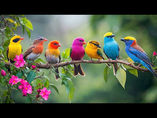 Calming Birds & Piano: Relax & Unwind with Nature Sounds for Anxiety Relief 🕊️🕊️🕊️