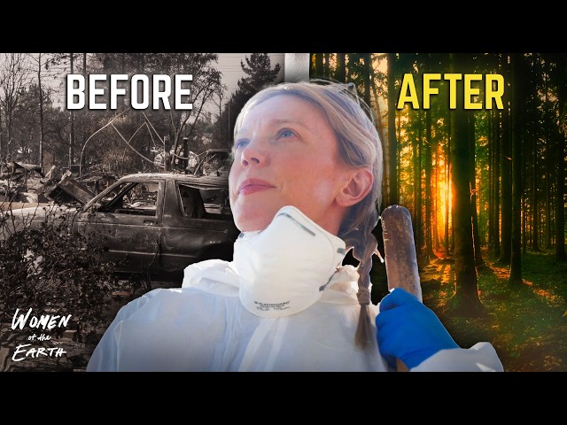 She's Healing Wildfire Pollution. With Mushrooms.