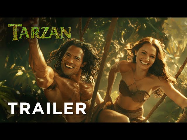 FAN TRAILER: Tarzan - Dwayne Johnson, Angelina Jolie (Parody)