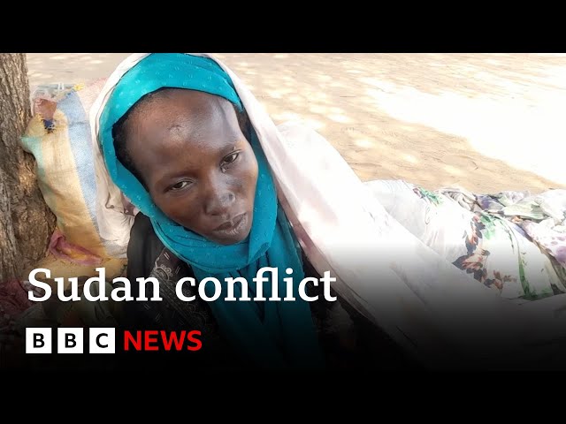 Inside the Sudanese city under siege for more than 500 days | BBC News