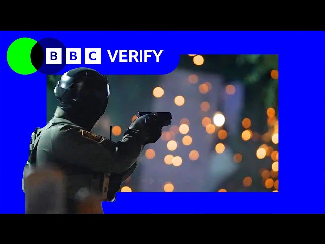 How immigration raid on Chicago apartments unfolded | BBC News