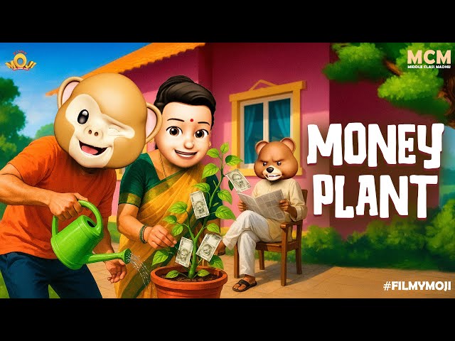 Filmymoji Middle Class Madhu - Money Plant | Funniest Family Comedy | MCM New Episode