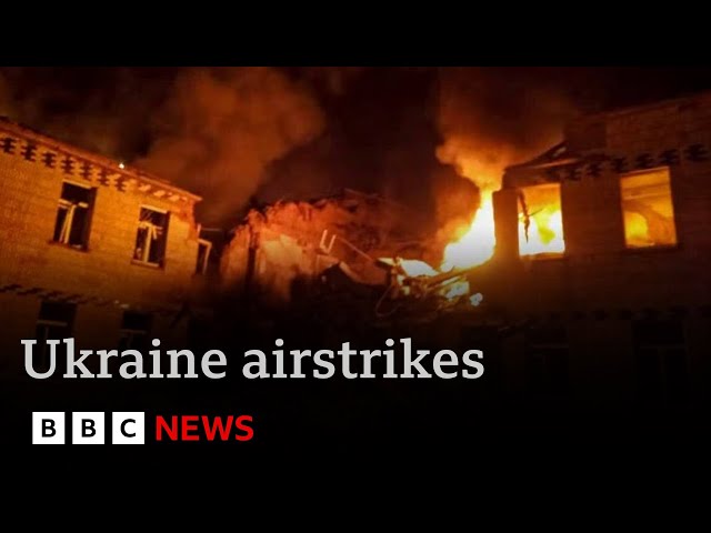 Ukraine accuses Putin of breaking promise to Trump with airstrikes on infrastructure | BBC News