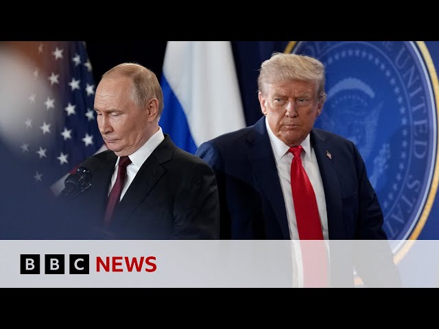 Donald Trump and Vladimir Putin end Ukraine summit without ceasefire deal | BBC News