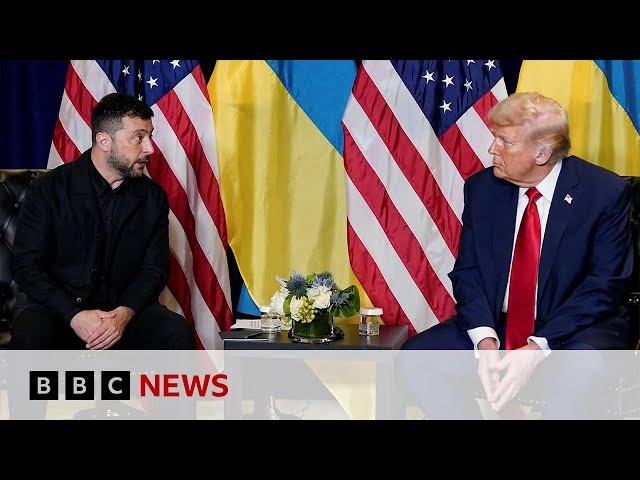 Kyiv can win all of Ukraine back from Russia, US President Donald Trump says | BBC News