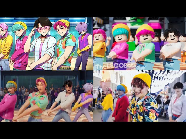 Saja Boys Soda Pop Lego vs Real Life vs Anime vs Original (Kpop Demon Hunters Animation)