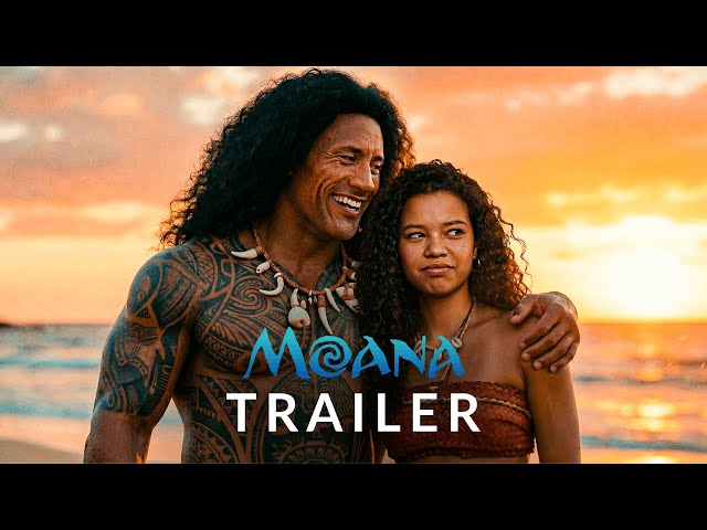 Moana: Live Action (2026) - Teaser Trailer | Dwayne Johnson, Catherine Laga'aia