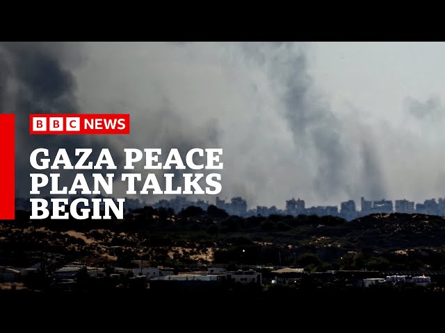 Israel and Hamas begin indirect talks in Egypt on Donald Trump's Gaza peace plan | BBC News