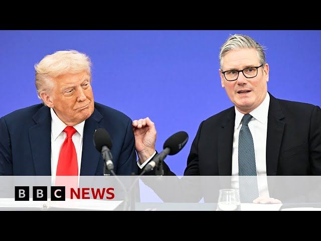 LIVE: President Trump to depart UK after state visit | BBC News