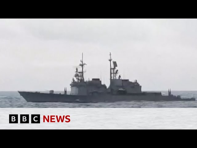 China launches military drills in waters around Taiwan | BBC News