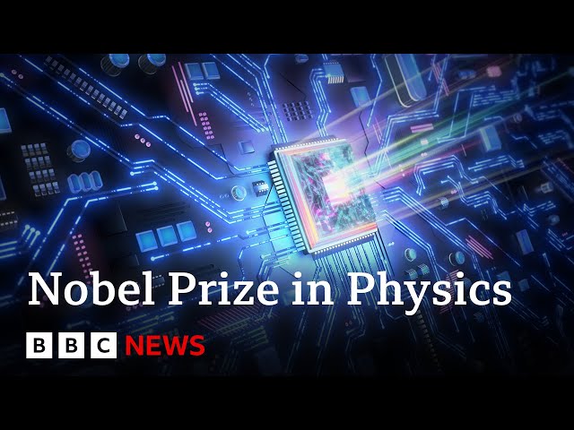 Physics Nobel Prize awarded to three scientists for work on quantum computing | BBC News