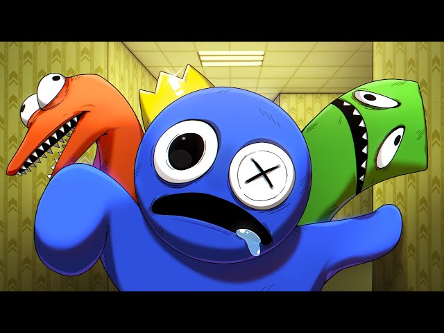 Rainbow Friends in Backrooms (Rainbow Friends Animation)