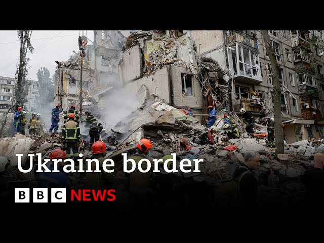 Ukraine's borders must not be changed by force, EU leaders say | BBC News