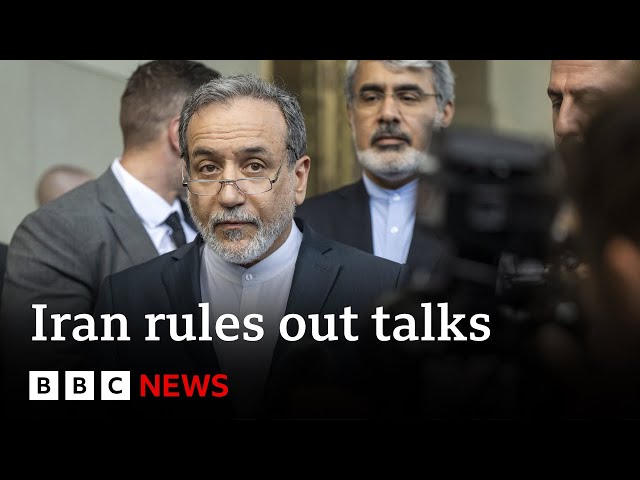 Iran FM warns US involvement would be 'very dangerous' as Israel targets commanders | BBC News