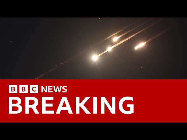 Iran launches ballistic missiles at Israel | BBC News