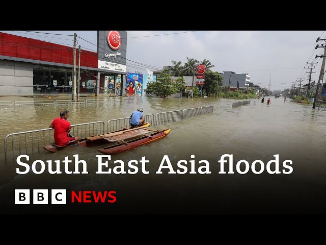 Death toll rises after floods across South East Asia | BBC News