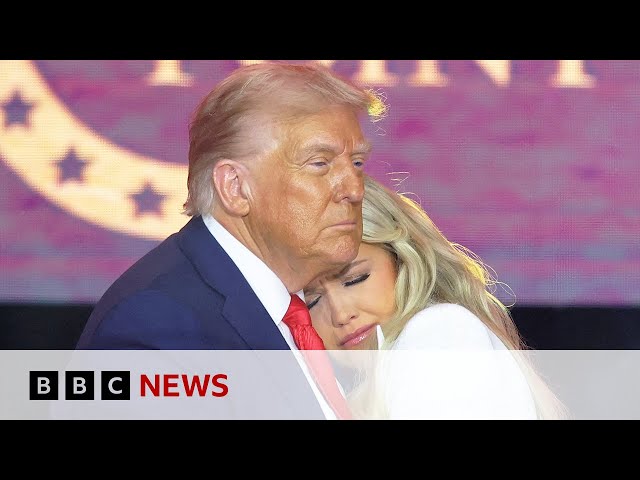 Thousands attend Charlie Kirk memorial service in Arizona | BBC News