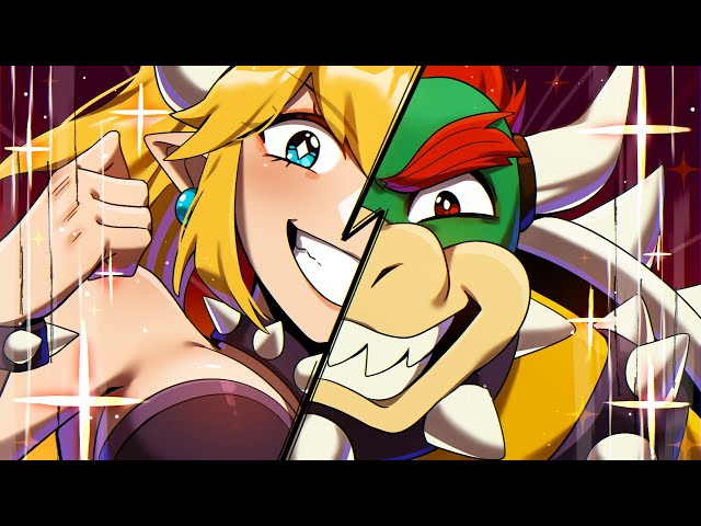 Transformation Bowsette (The Super Mario Bros Animation)