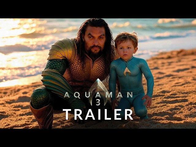 FAN TRAILER: Aquaman 3 - Jason Momoa, Timotheé Chalamet