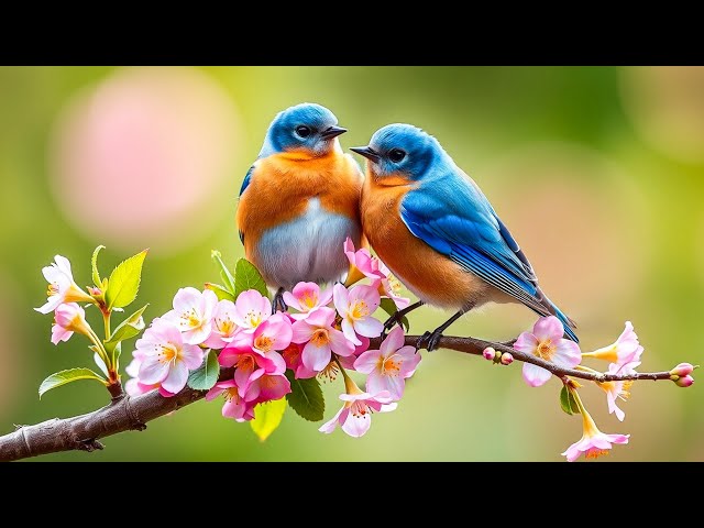 Relaxing Bird Sounds ~ Birds Singing Heal Stress, Anxiety And Depression, Heal The Mind