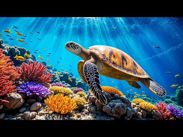 Шум моря 🐢 музыка, расслабляющая водных животных🐋 музыка  лечащая нервы и помогающая заснуть