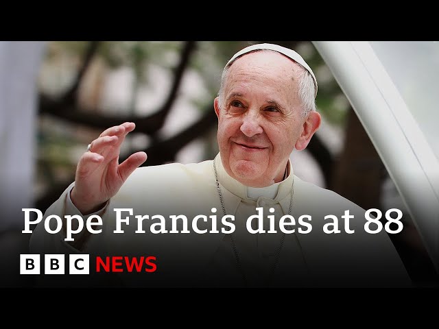 What's next after the death of Pope Francis? | BBC News