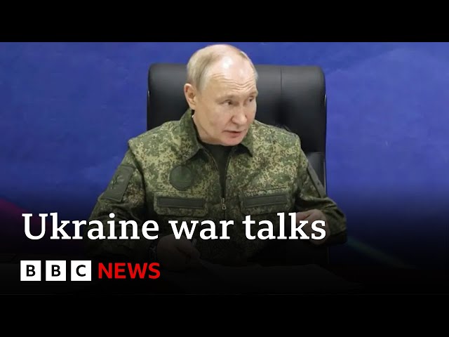 Vladimir Putin and US envoy Steve Witkoff set for key Ukraine talks in Moscow | BBC News