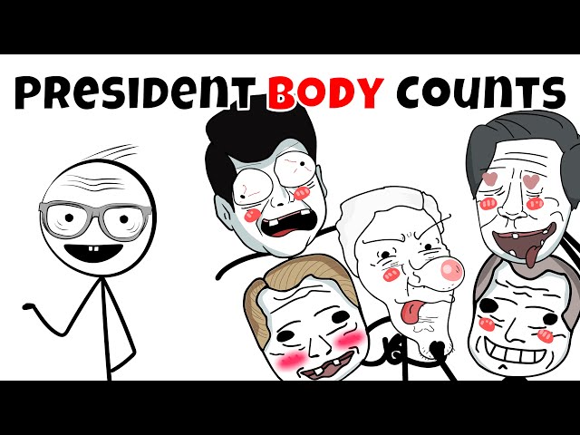 Which Presidents have the HIGHEST BODY COUNTS?