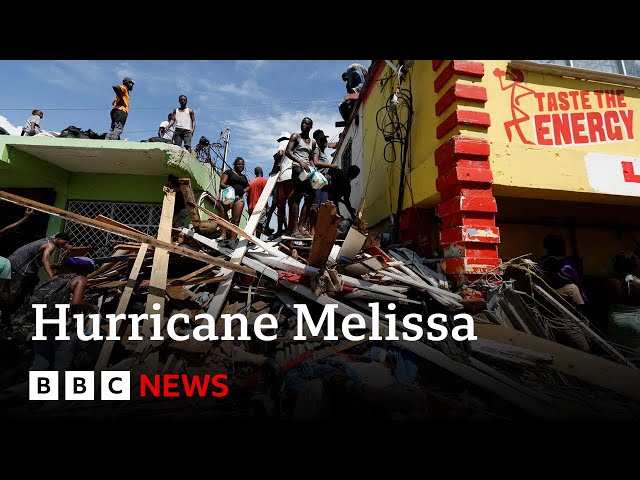 Hurricane Melissa death toll rises as aid struggles to reach parts of Jamaica | BBC News