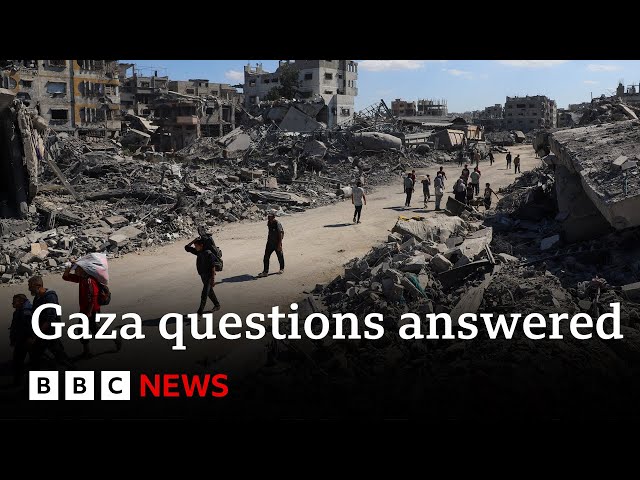 What's next for Gaza? BBC correspondents answer your questions on the ceasefire deal | BBC News