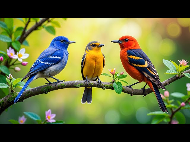 Calming Birds & Piano: Relax & Unwind with Nature Sounds for Anxiety Relief 🕊️🕊️🕊️