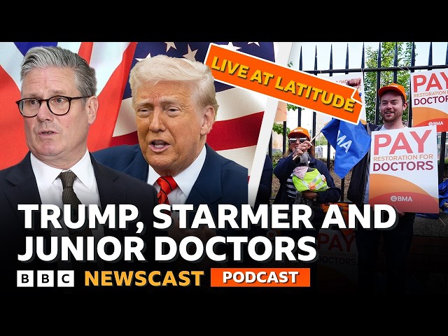 Resident Doctor's Strike and Donald Trump's visit to Scotland | BBC Newscast