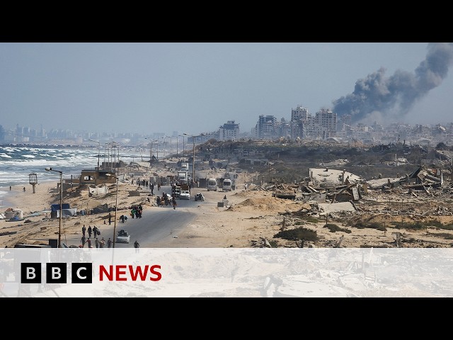Israeli strikes kill dozens in Gaza City, hospitals say, as offensive expands | BBC News
