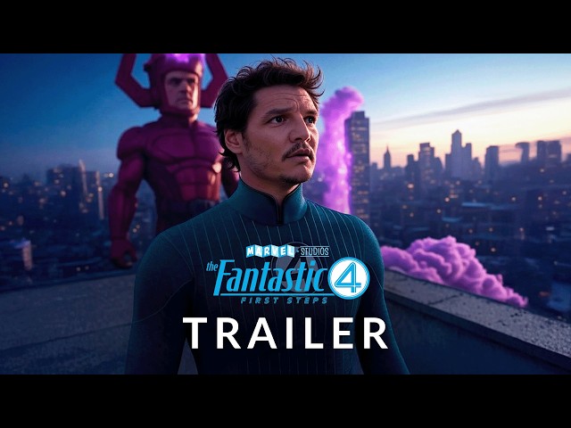 FAN TRAILER: First Steps - Pedro Pascal, Vanessa Kirby (Parody)