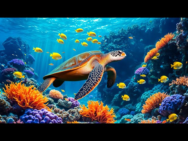 Relaxing Music & Ocean Waves - Peaceful, Calm, Sleep, Stress Relief, Meditation, Healing, Focus