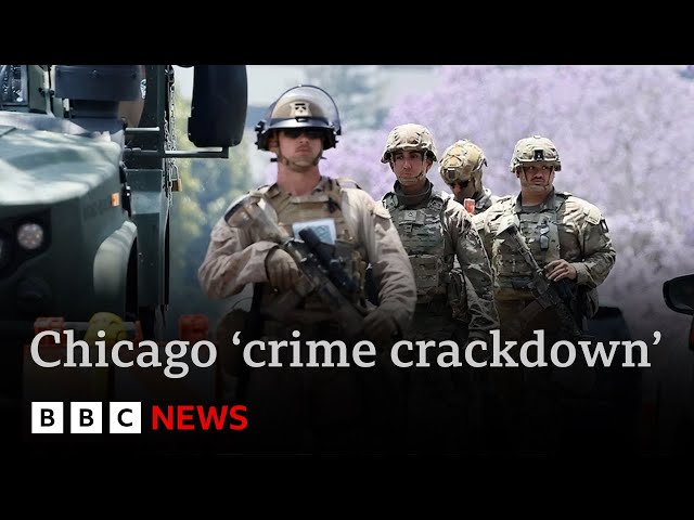 Chicago braced for National Guard as Donald Trump vows crime crackdown | BBC News