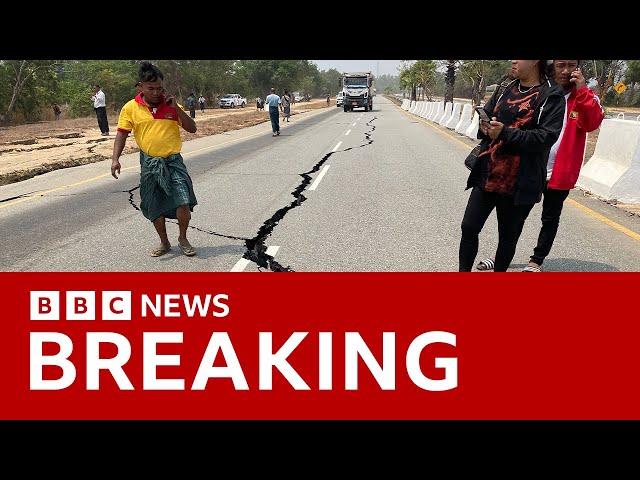Magnitude 7.7 earthquake hits Myanmar with damage reported in Bangkok | BBC News