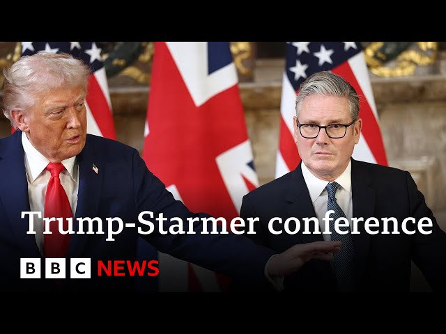 Trump says Putin 'let me down' as Starmer calls for 'extra pressure' on Russian leader | BBC News