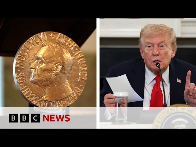 Will Donald Trump be awarded the Nobel Peace Prize? | BBC News
