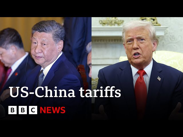 US President Donald Trump's tariffs put Chinese businesses 'in limbo' | BBC News
